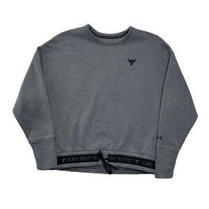 Under Armour Women's Project Rock Collection Blood Sweat‎ Respect Sweatshirt